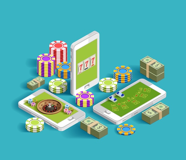 Игровые автоматы на экране смартфона